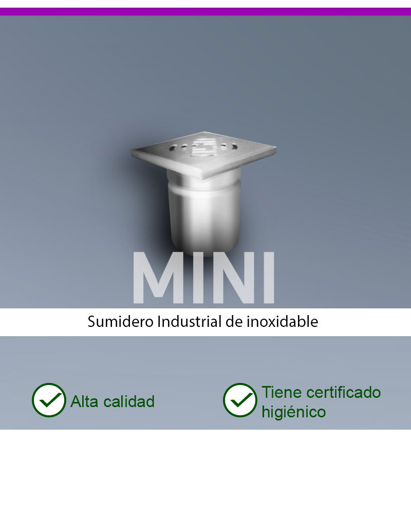MINI KM150-D110-V1  Desagüe de suelo vertical