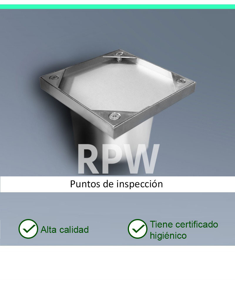 RPW-250-D200 - Puntos de inspección
