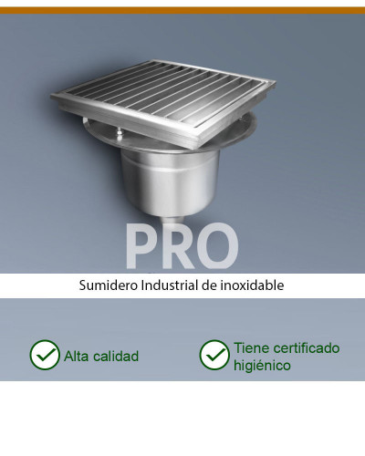 PRO KP200-D050-V2 - Desagüe de suelo vertical