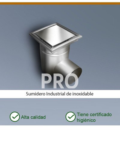 PRO KP200-D110-H1 - Desagüe de suelo horizontal