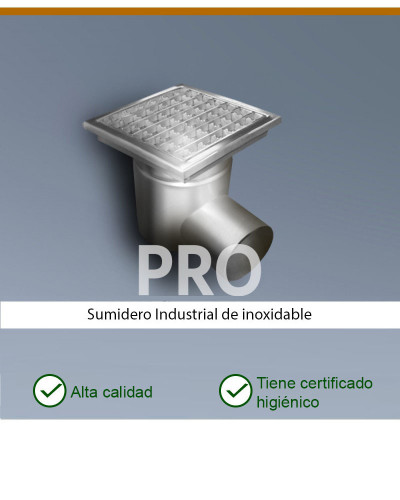 PRO KP200-D110-H1 - Desagüe de suelo horizontal