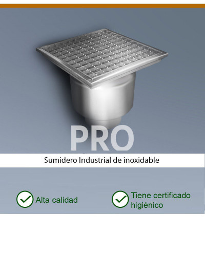 PRO KP250-D110-V1 - Desagüe de suelo vertical