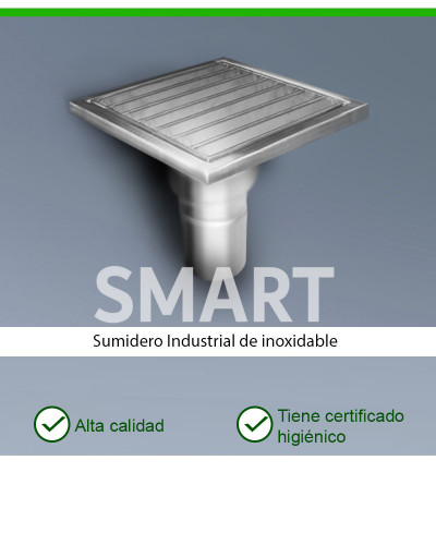 SMART KS300-D110-V1  Desagüe de suelo vertical