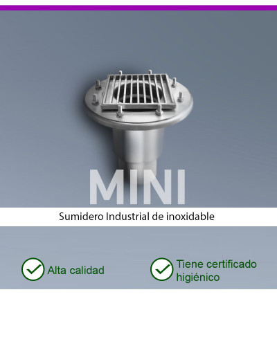 MINI KM150-D110-V2 Desagüe de suelo vertical