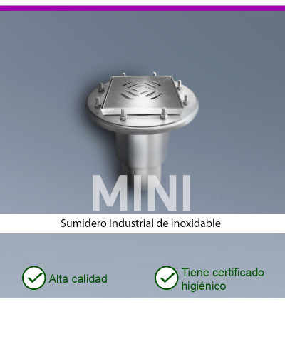 MINI KM150-D110-V2 Desagüe de suelo vertical