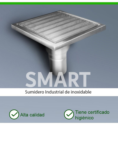 SMART KS400-D110-V1 Desagüe de suelo vertical